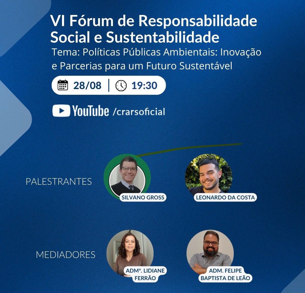 VI Fórum de Responsabilidade Social e Sustentabilidade